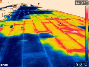 Termoviziune acoperis